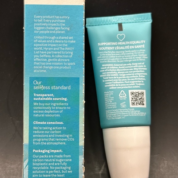 SELFLESS BY HYRAM Mandelic Acid & Rice Bran Gentle Exfoliating Serum 30ml NIB. - Picture 5 of 7